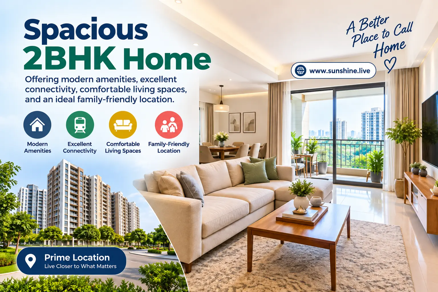 2BHK Flat in Noida