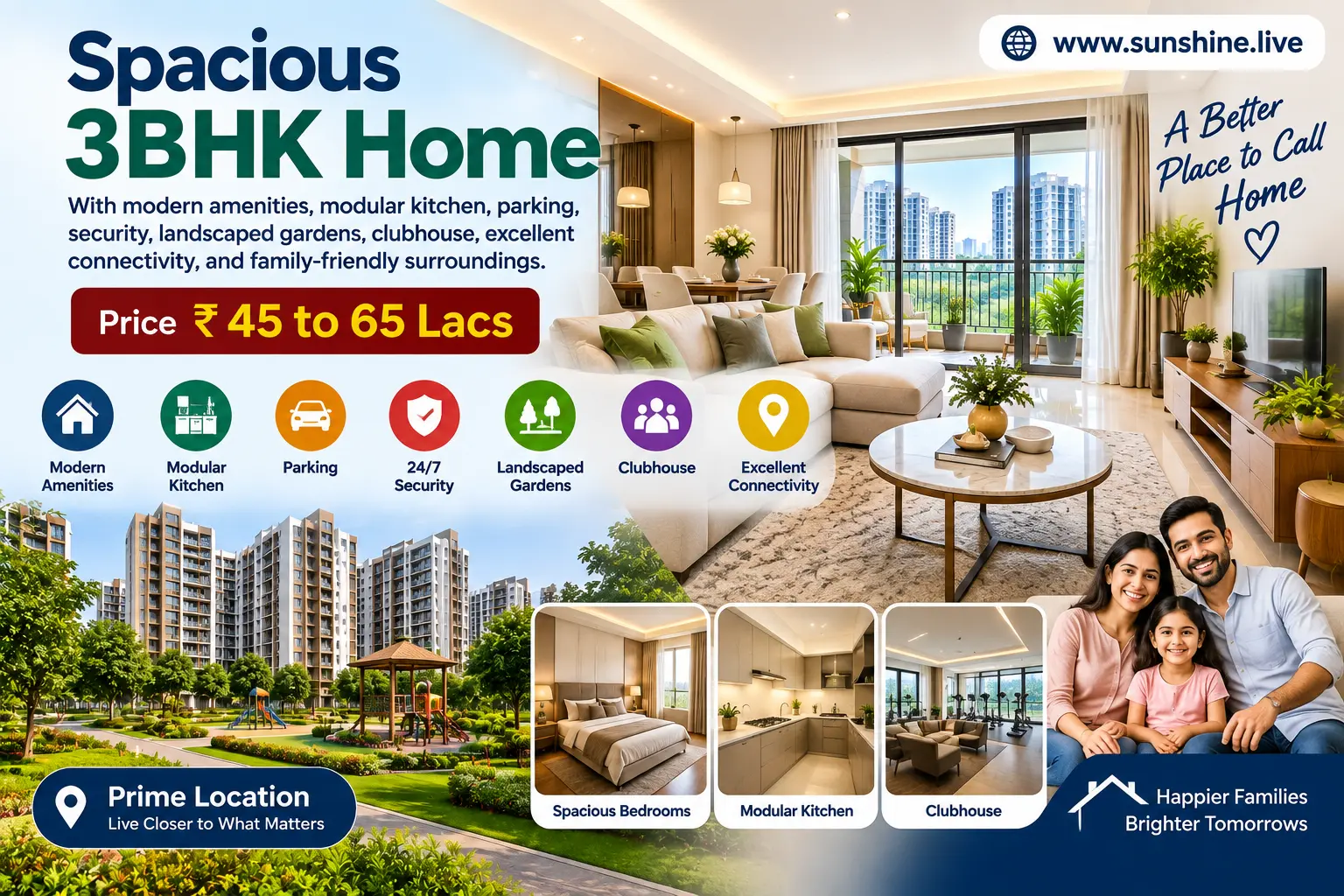 3BHK in Noida